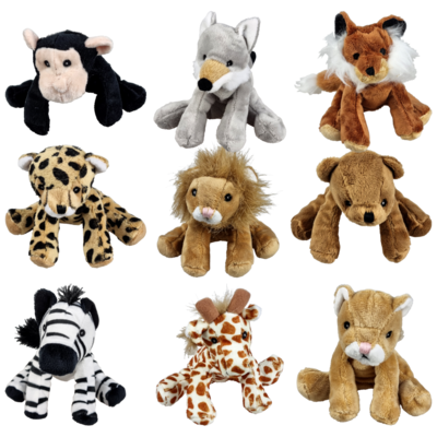 Zoodieren 2 18 st. in polybag