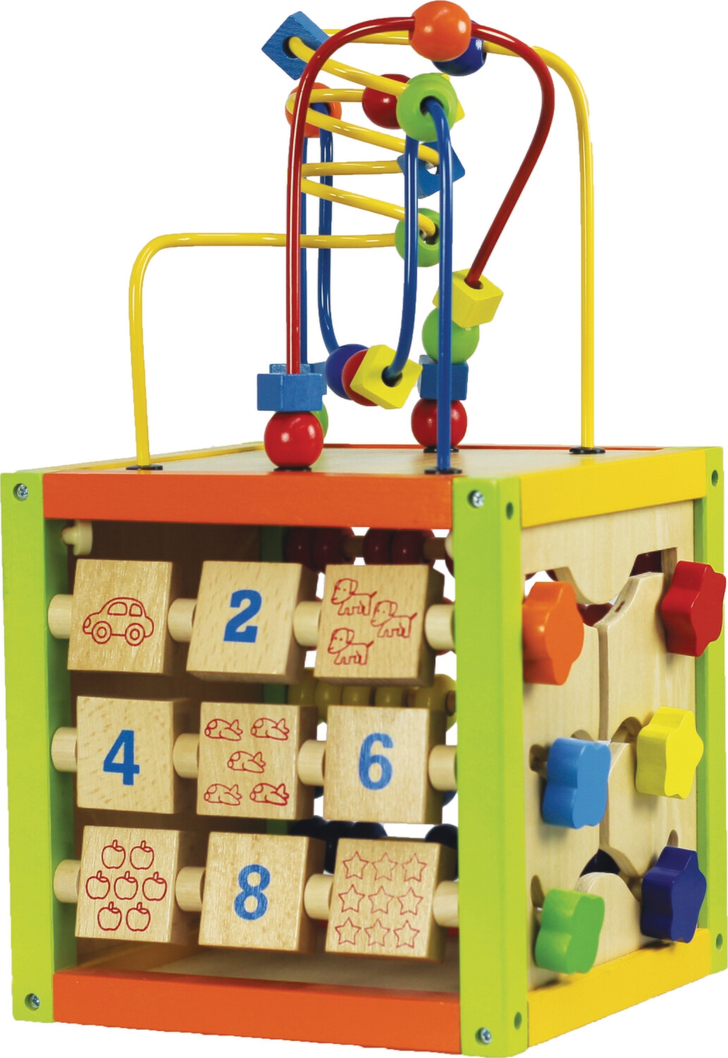 5 In 1 Activity cube orange