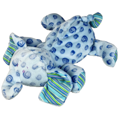 Olifant Blue liggend, 28 cm