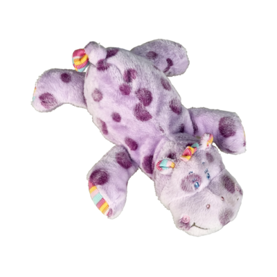 Nijlpaard Lila liggend, 20 cm