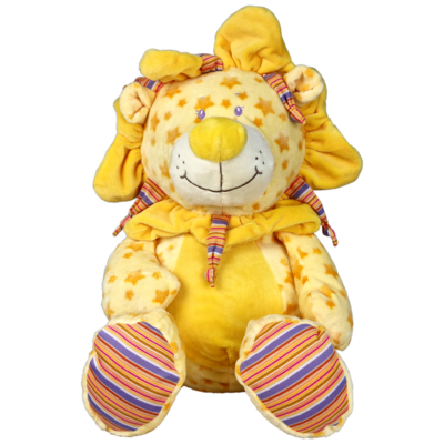 Leeuw Yellow zittend, 40 cm