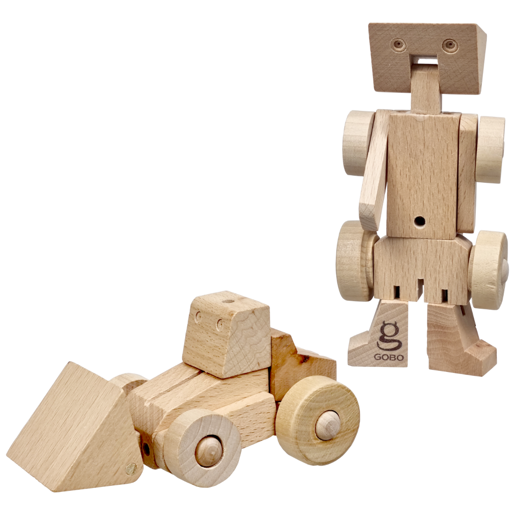Wooden transformer - Shovel