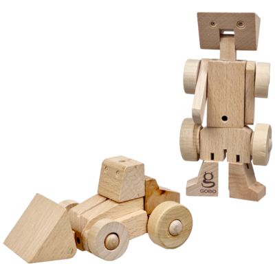 Wooden transformer - Shovel