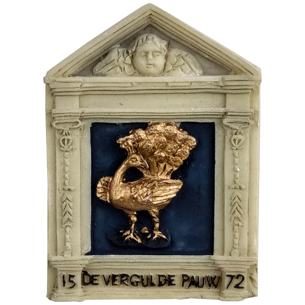 Memo, Vergulde Pauw 1572