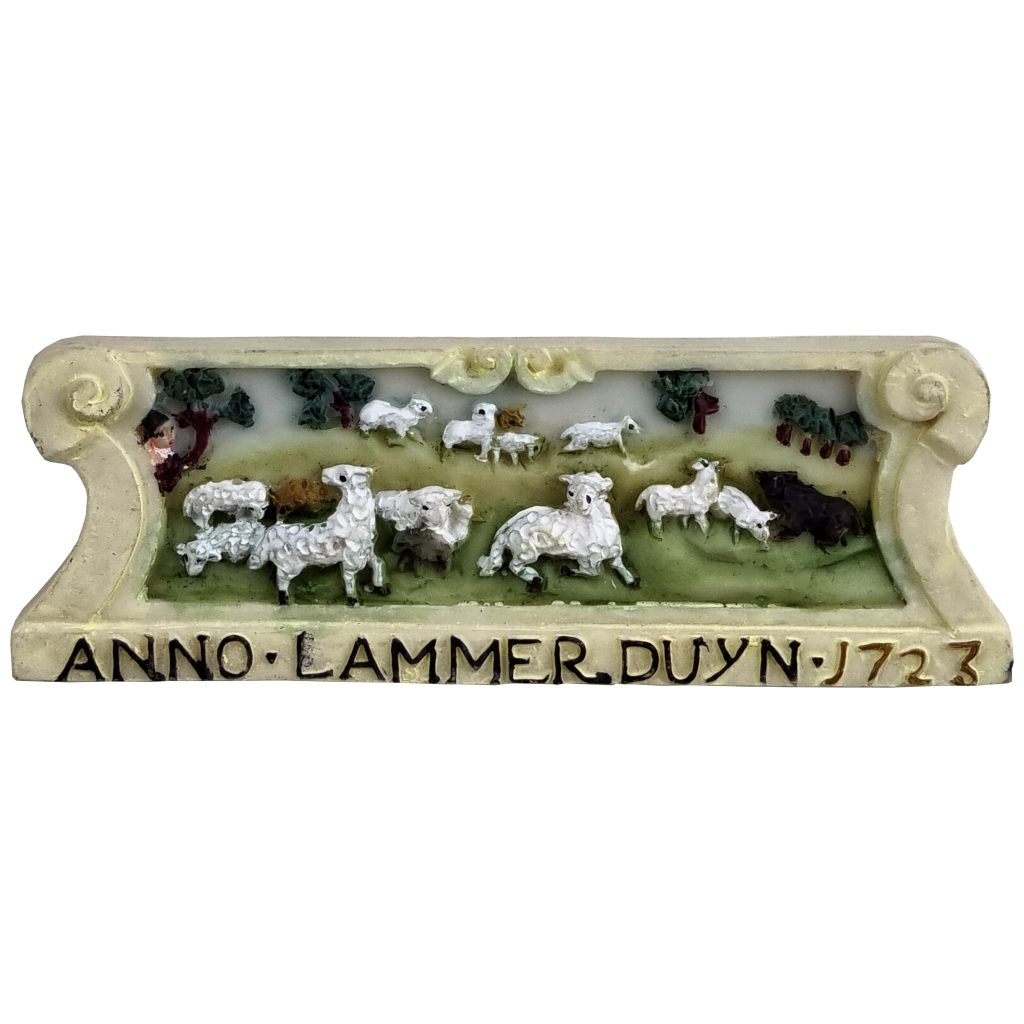 Memo, A&#39;dam Lammer Duyn 1723