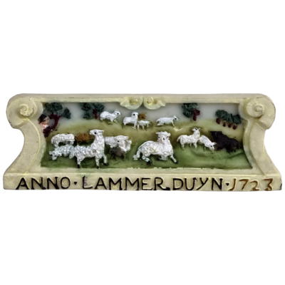 Memo, A&#39;dam Lammer Duyn 1723