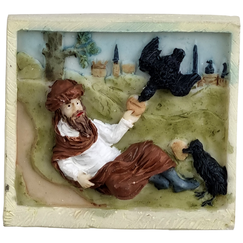 Gevelstenen, Elias en de Raven - magneet