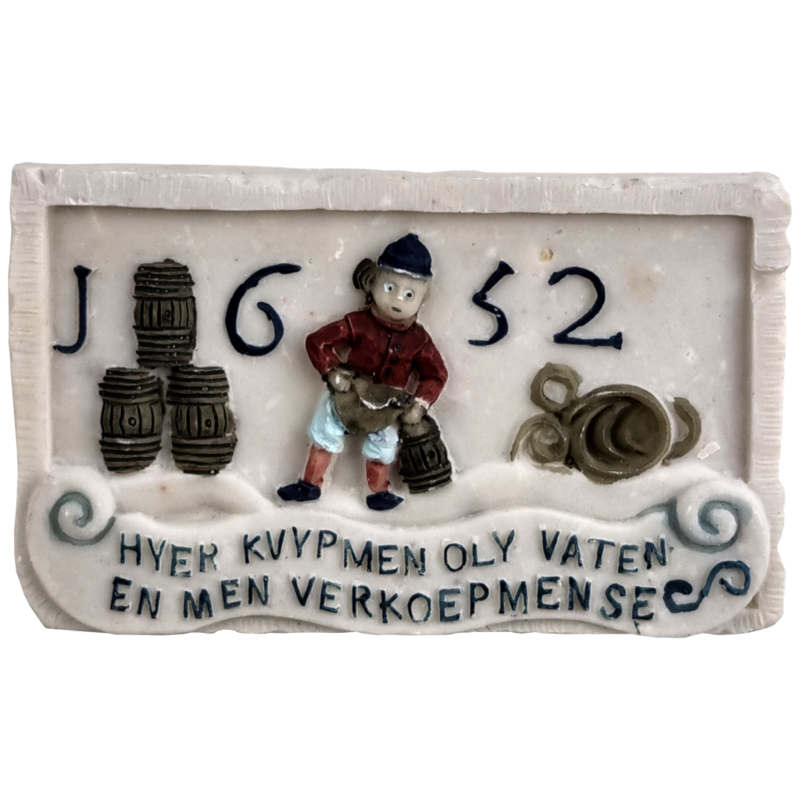 Gevelstenen, Oly Kuyper - magneet
