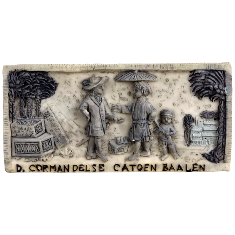 Gevelstenen, D&#39;Cormandelse catoenbalen - magneet