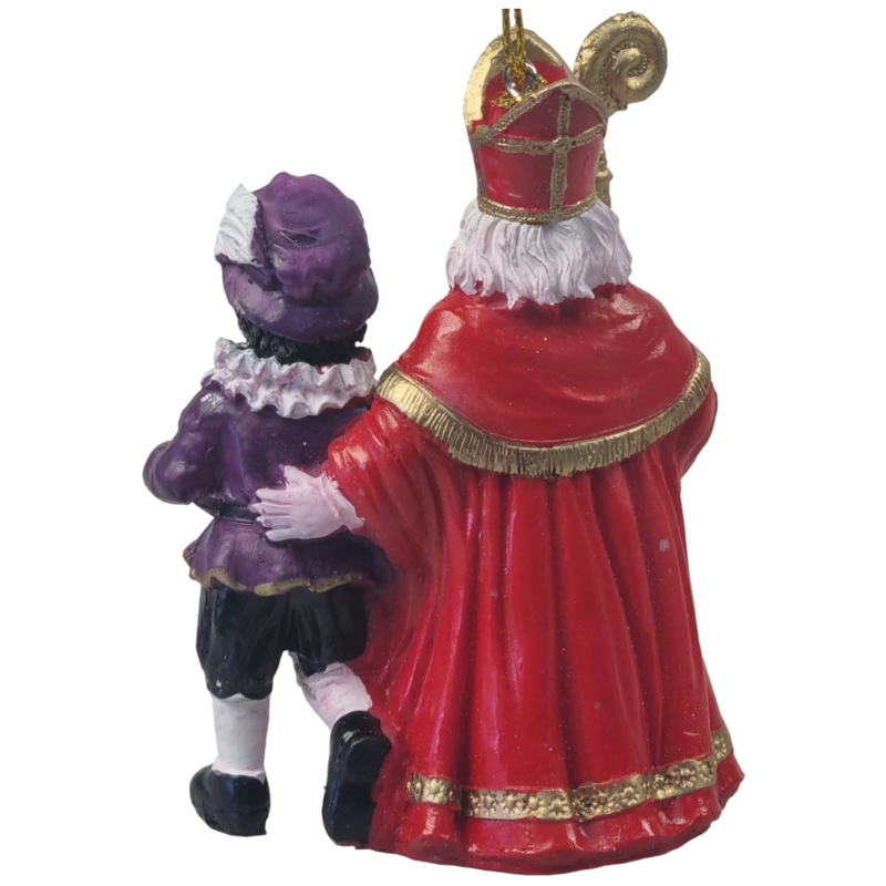 Sinterklaas + Roetveeg Piet staand