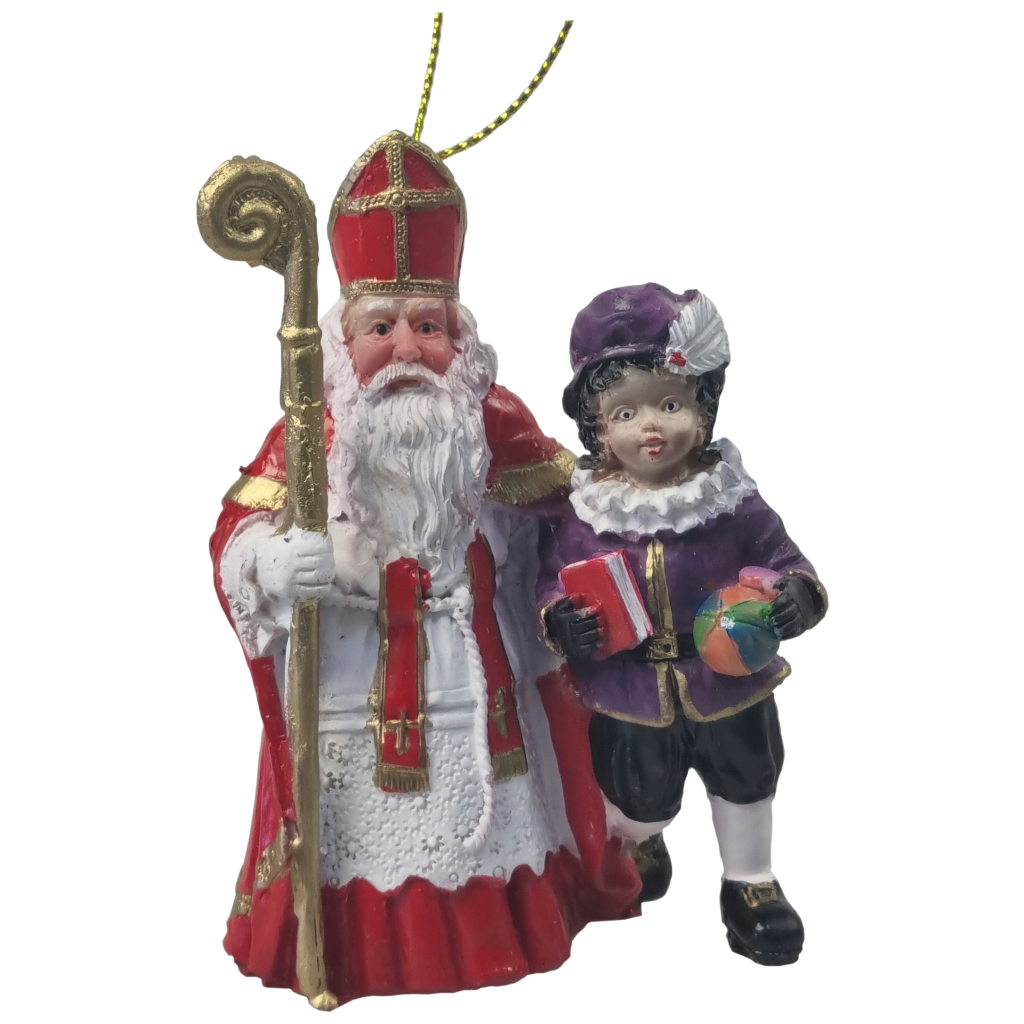 Sinterklaas + Roetveeg Piet staand