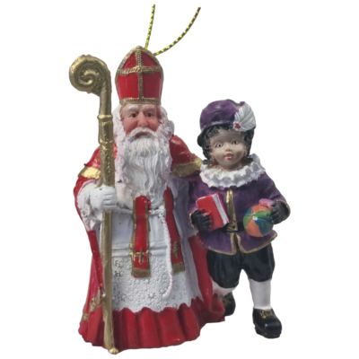 Sinterklaas + Roetveeg Piet staand