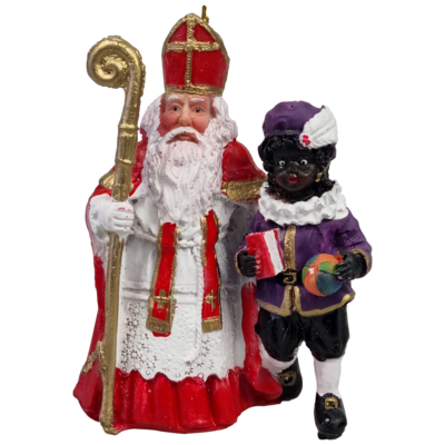 Sinterklaas + Zw. Piet staand