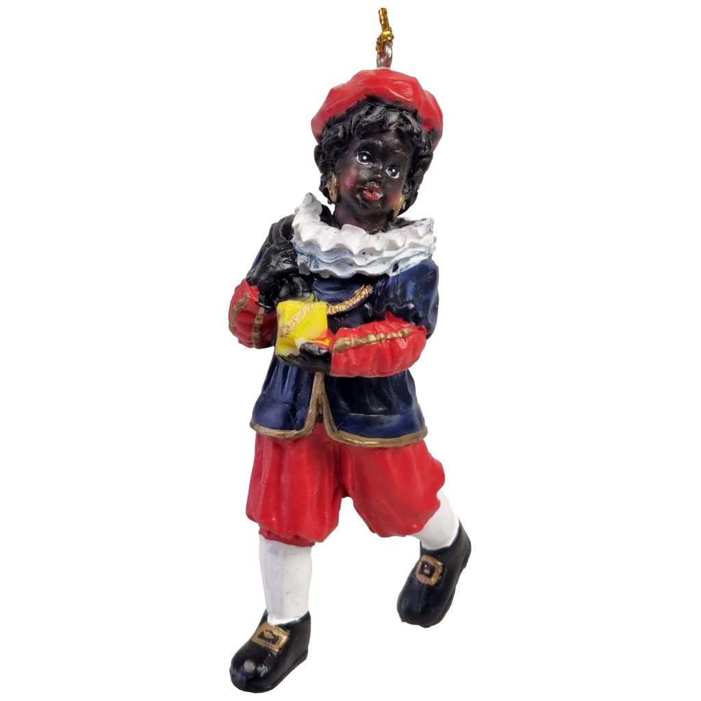 Zwarte piet met zak