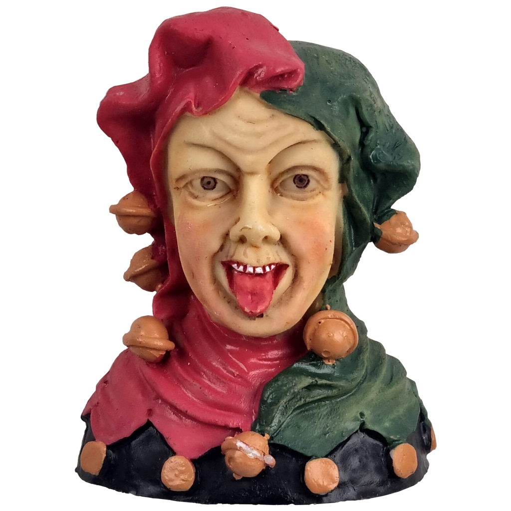 Gaper Nar groen/rood presse-papier