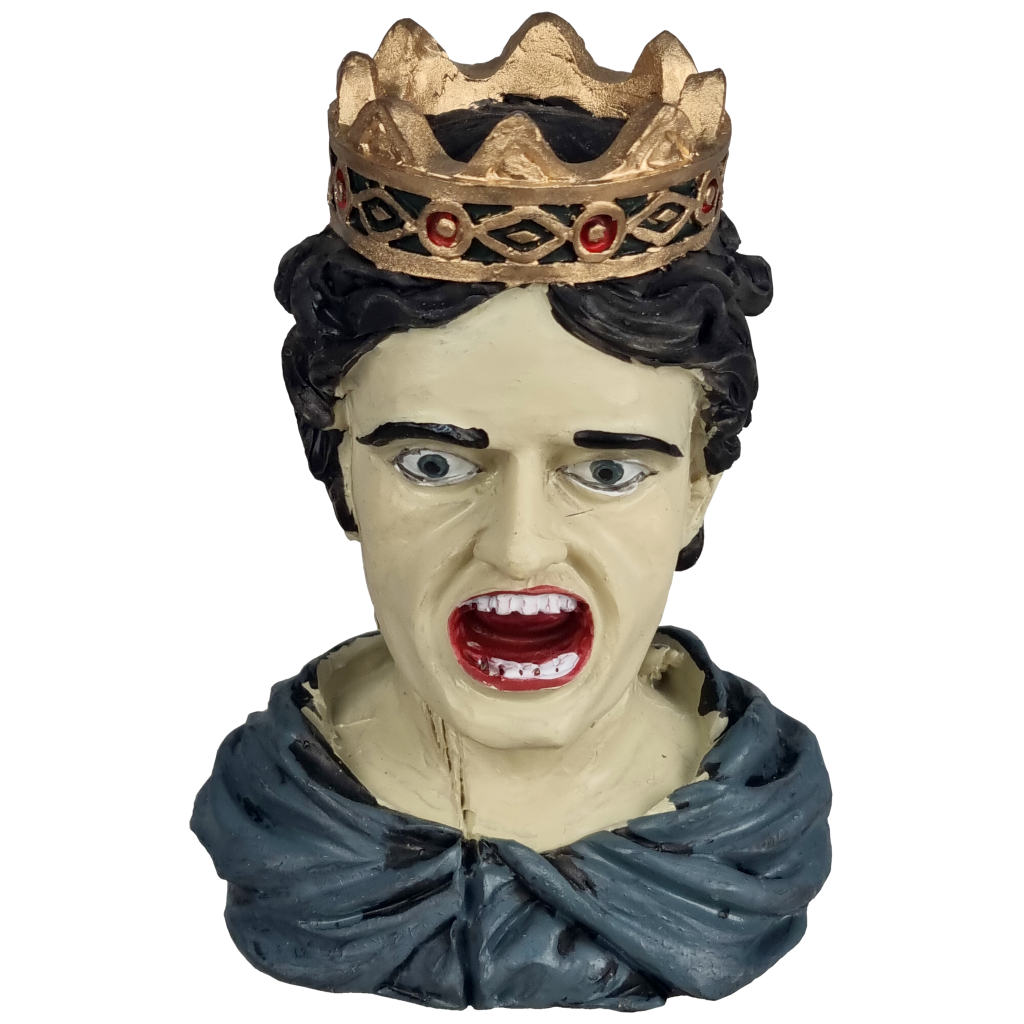 Gaper Vrouw met kroon presse-papier