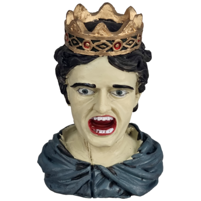 Gaper Vrouw met kroon presse-papier