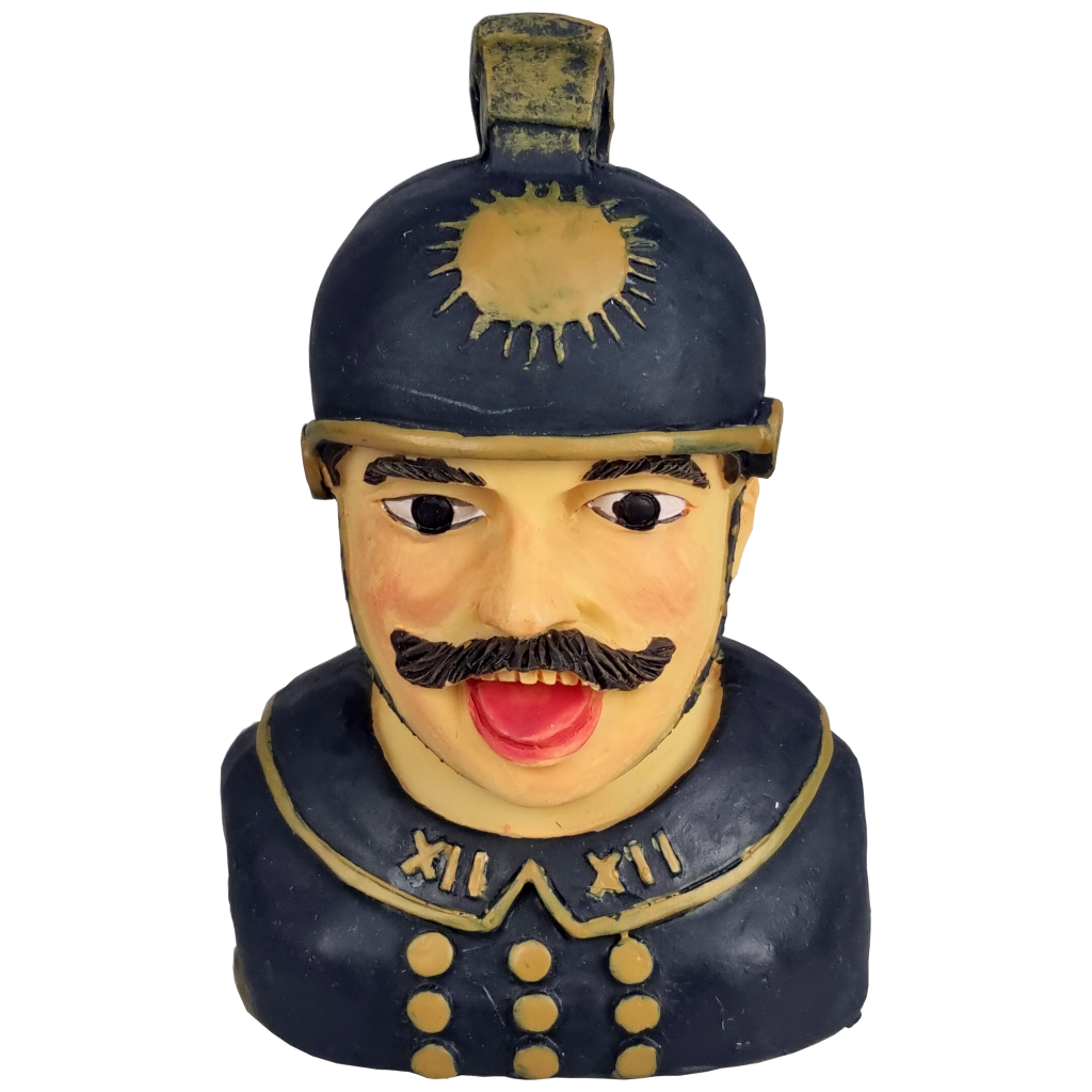 Gaper Politieagent met 9 knopen presse-papier