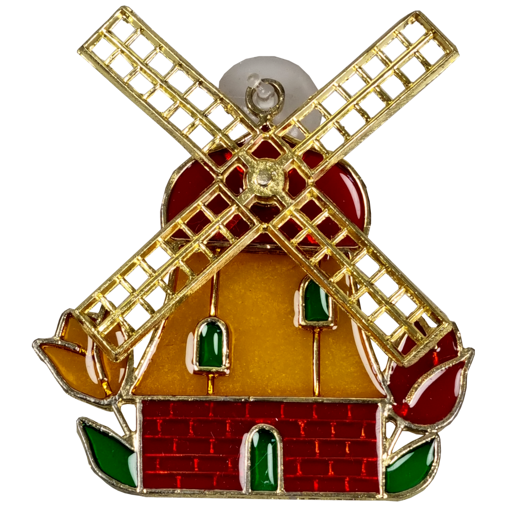 Raamdecoratie molen