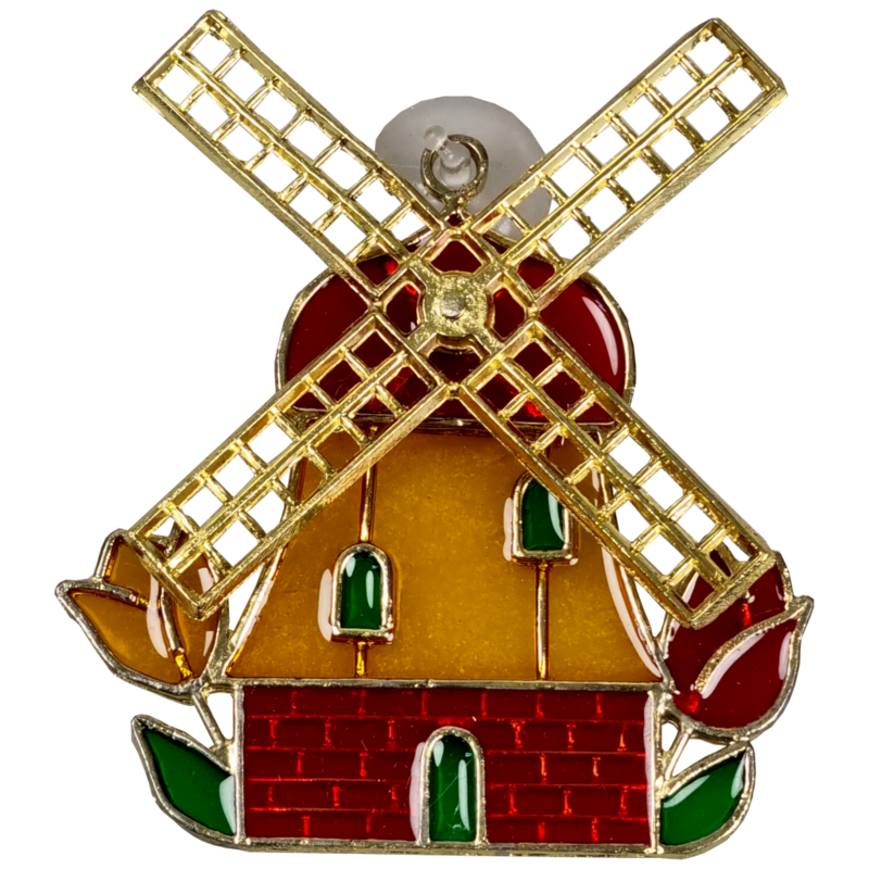 Raamdecoratie molen