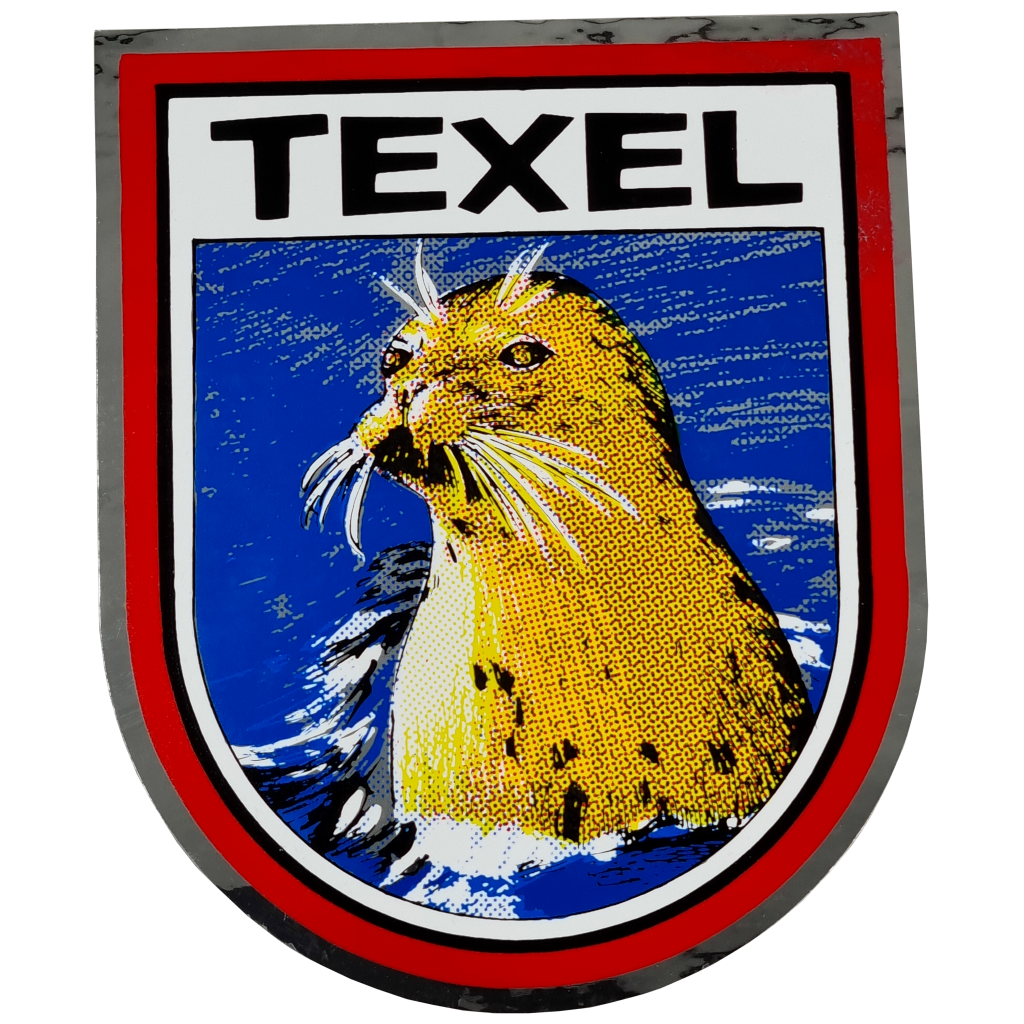 Maxistickers Texel zeehond