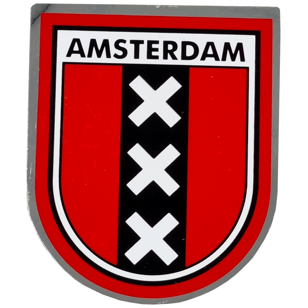 Sticker Amsterdam wapen