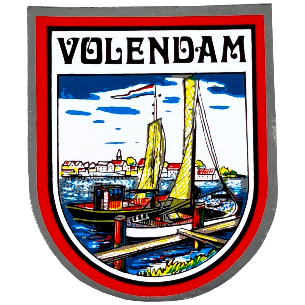 Sticker Volendam haven