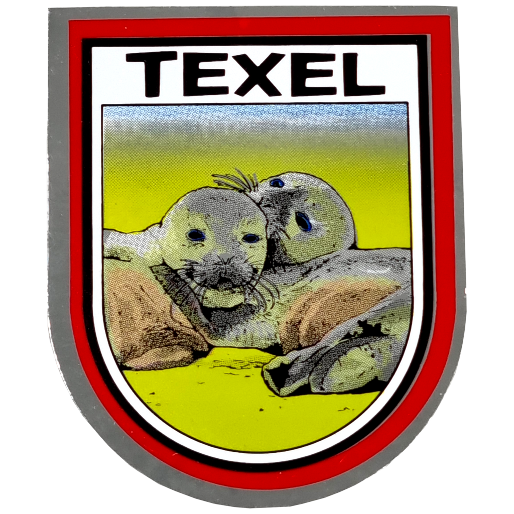 Sticker Texel 3 zeehonden