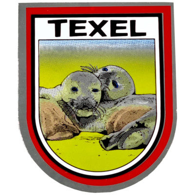Sticker Texel 3 zeehonden