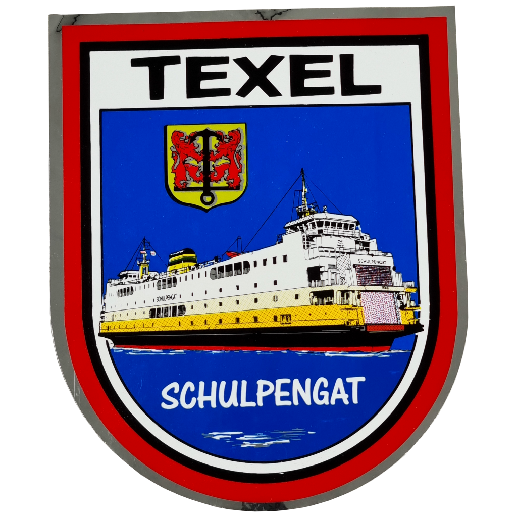 Maxistickers Texel schulpengat