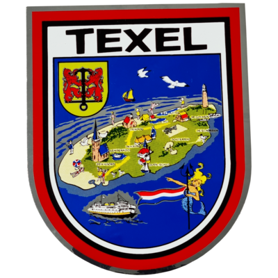 Maxistickers Texel eiland