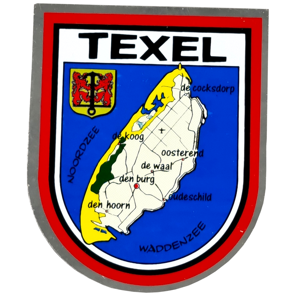Sticker Texel eiland