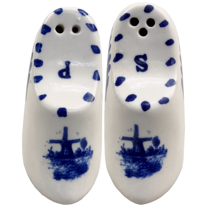Delfts blauwe Peper en zout klompjes