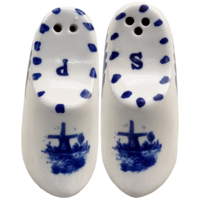 Delfts blauwe Peper en zout klompjes