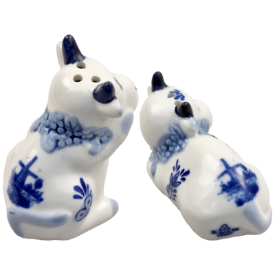Delfts blauwe Peper en zout koeien