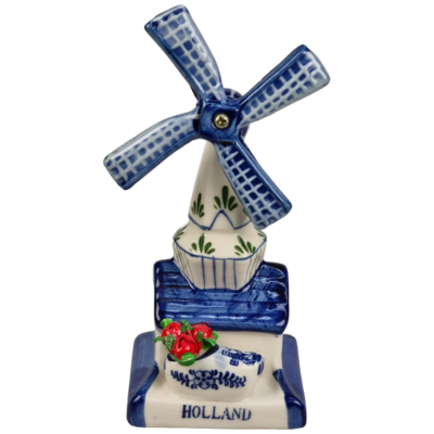 Delfts blauwe Molen met klomp
