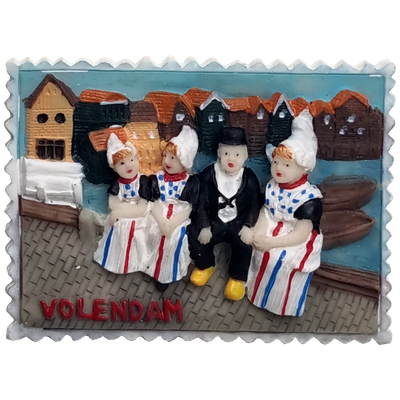 Memo postzegel Volendam