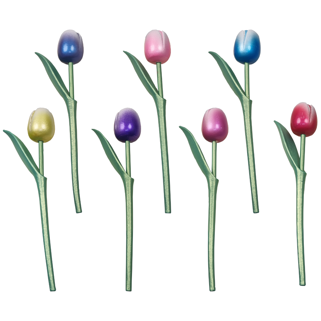 Schitterende Metallic Look Tulpen XL