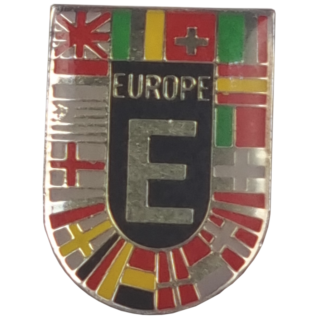 Pin Europa gekleurd