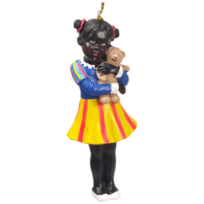 Zwart Pietje met beer