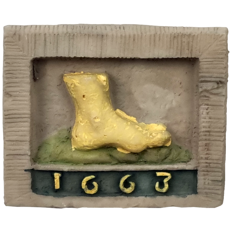 Gevelstenen, Voet - magneet