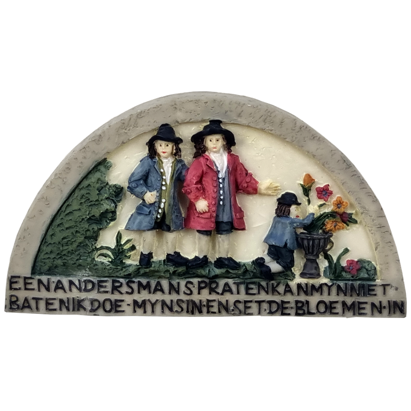 Gevelstenen, Bloemkweker - magneet