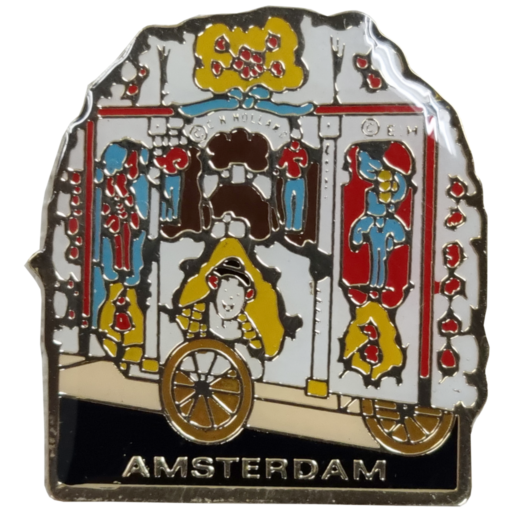 Pin straatorgel Amsterdam
