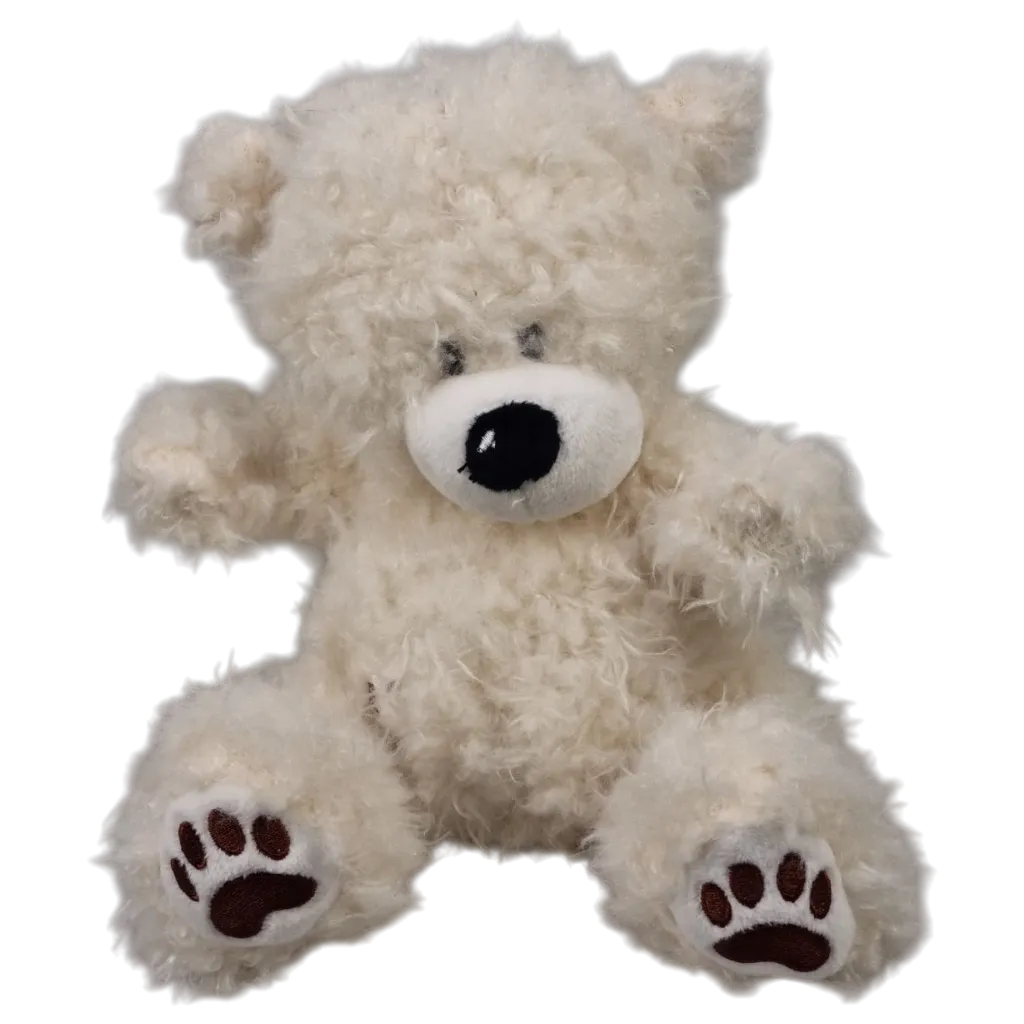 Nice Plush Bear, off-white 20 cm