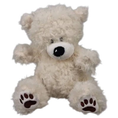 Nice Plush Bear, off-white 20 cm