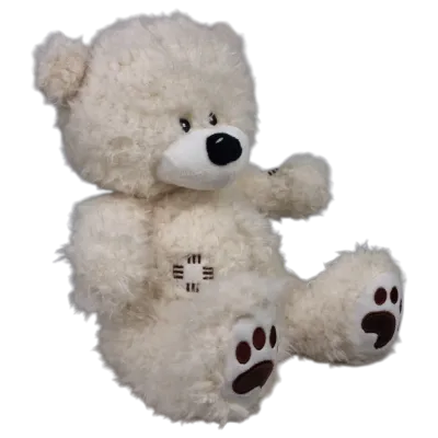 Nice Plush Bear, off-white 30 cm