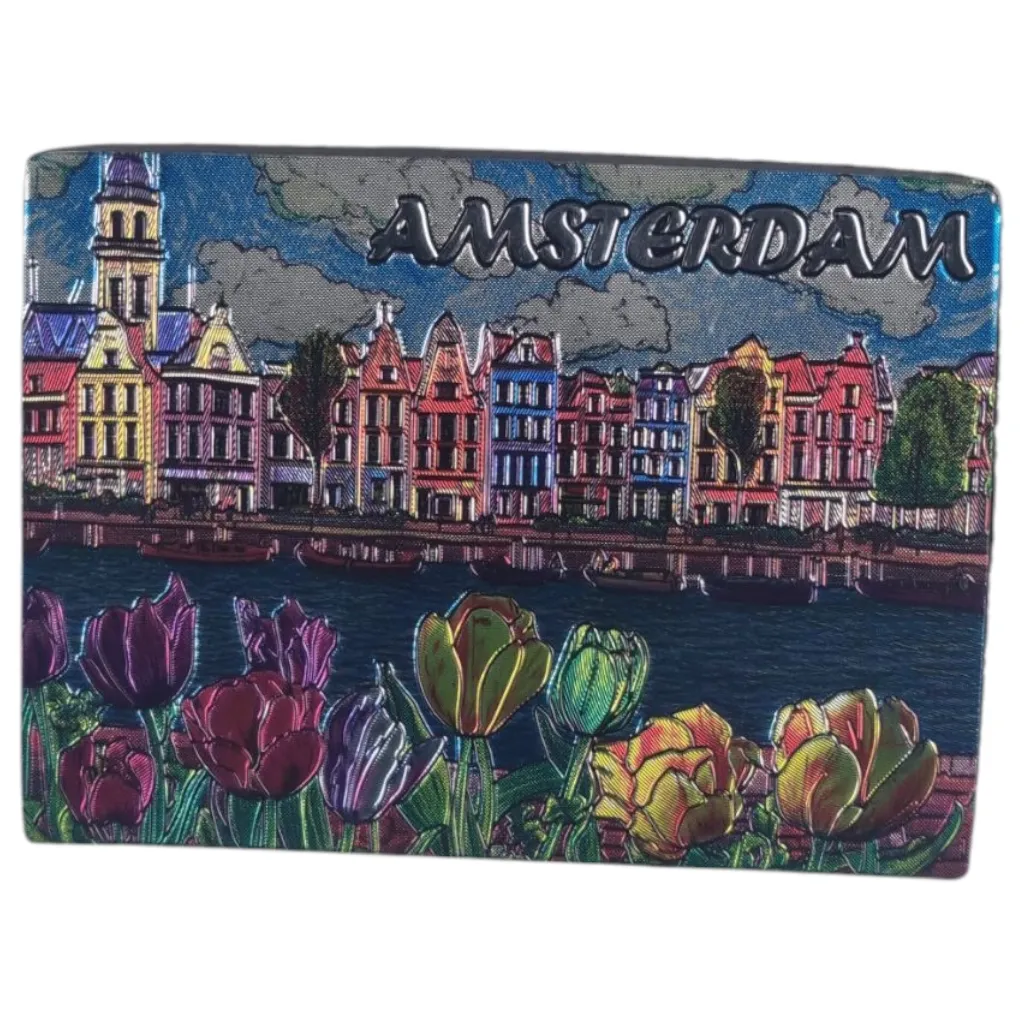 Memo glanspapier A&#39;dam Gracht &amp; Tulpen