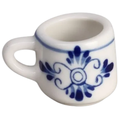 Delfts blauwe Kop 4 cm