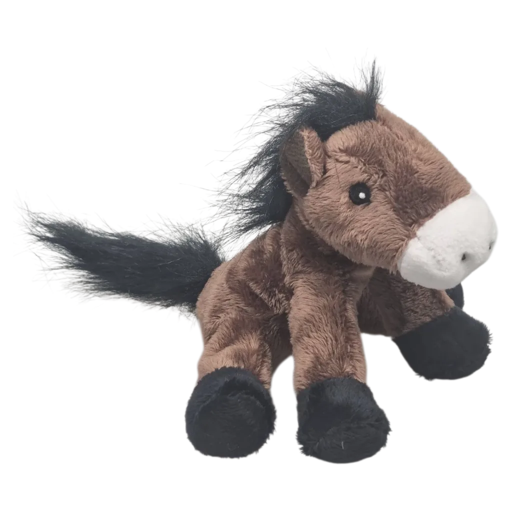 Mini-Animals - Bruin Paard - 12 cm