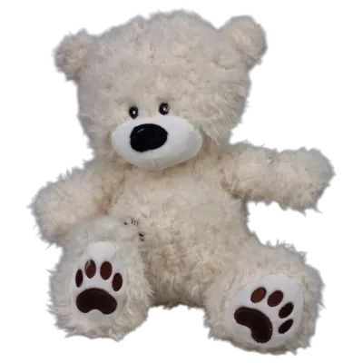 Nice Plush Bear, off-white 20 cm